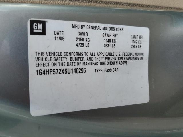 Photo 10 from auction – 2006 BUICK LUCERNE CX with VIN 1G4HP572X6U140296