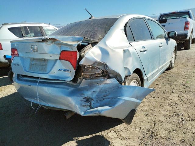 Photo 4 from auction – 2007 HONDA CIVIC HYBR with VIN JHMFA36287S016669