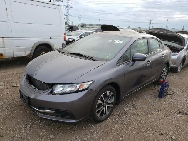 Photo 2 from auction – 2015 HONDA CIVIC EX with VIN 19XFB2F82FE028329