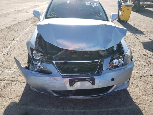 Foto 9 de la subasta – 2007 LEXUS IS 250 con VIN JTHBK262975027930