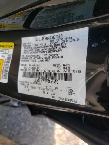 Photo 10 from auction – 2017 LINCOLN MKZ SELECT with VIN 3LN6L5C9XHR664693