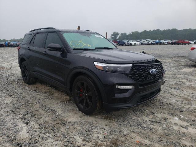 FORD EXPLORER S 2021 with VIN 1FM5K8GC2MGA91716 - Photo from auction