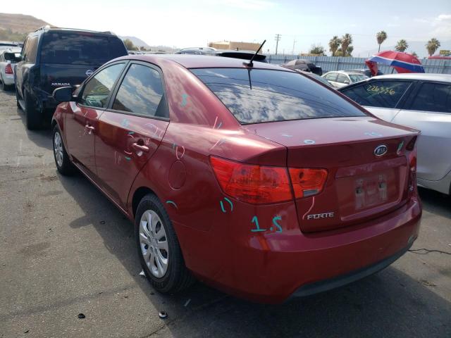 Photo 3 from auction – 2012 KIA FORTE EX with VIN KNAFU4A27C5593270