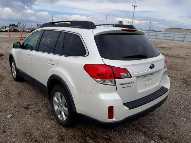 Photo 3 from auction – 2010 SUBARU OUTBACK 2. with VIN 4S4BRCLC1A3348598