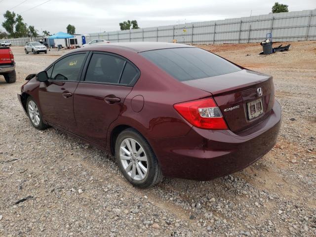 Photo 3 from auction – 2012 HONDA CIVIC EX with VIN JHMFB2F83CS004015
