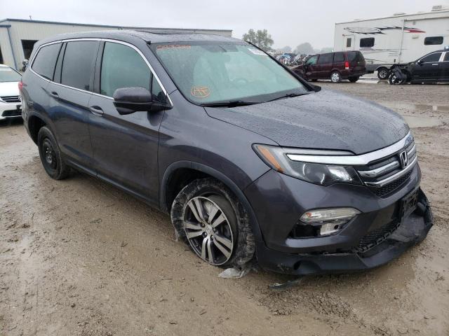 HONDA PILOT EXL 2016 with VIN 5FNYF6H59GB097327 - Photo from auction
