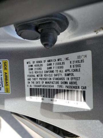 Foto 10 de la subasta – 2014 ACURA TL TECH con VIN 19UUA8F58EA008544