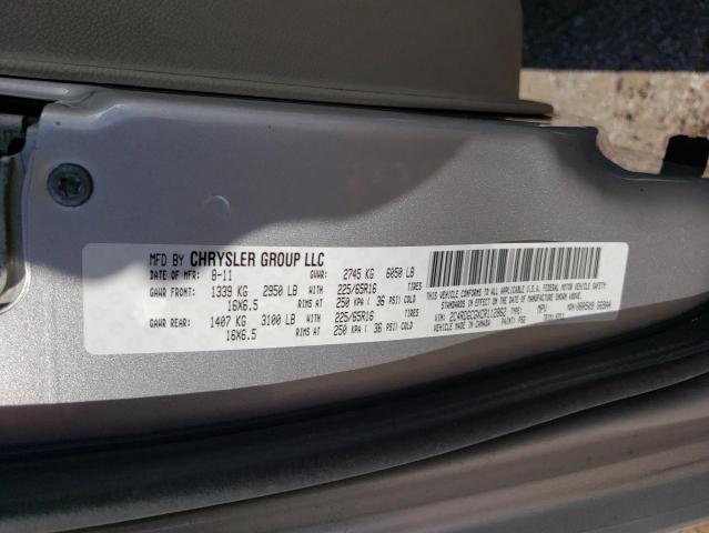 Photo 10 from auction – 2012 DODGE GRAND CARA with VIN 2C4RDGCGXCR112862