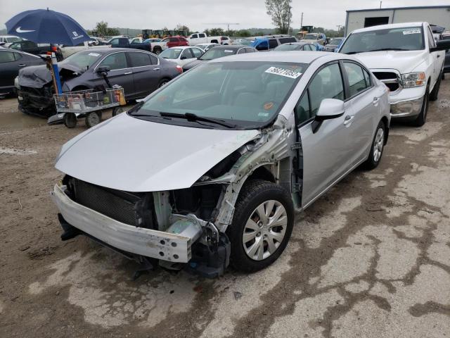 Photo 2 from auction – 2012 HONDA CIVIC LX with VIN 19XFB2F50CE060729