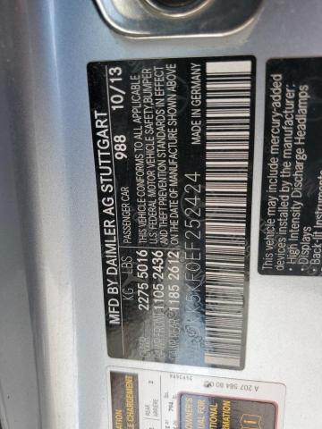 Photo 10 from auction – 2014 MERCEDES-BENZ E 350 with VIN WDDKK5KF0EF252424