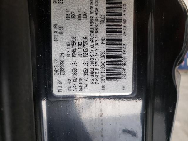 Photo 10 from auction – 1999 DODGE RAM 1500 with VIN 3B7HF13Z8XG113783