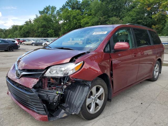 Photo 2 from auction – 2020 TOYOTA SIENNA LE with VIN 5TDKZ3DC2LS030350