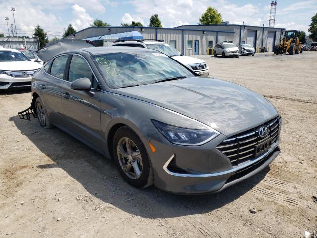 HYUNDAI SONATA SE 2021 with VIN 5NPEG4JA2MH114221 - Photo from auction