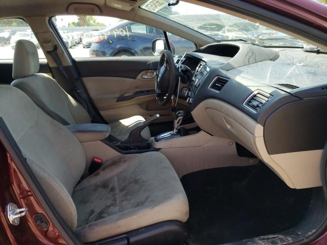 Photo 5 from auction – 2013 HONDA CIVIC LX with VIN 19XFB2F59DE220768