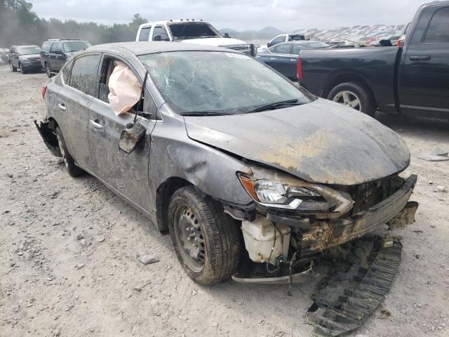 NISSAN SENTRA S 2018 with VIN 3N1AB7AP8JY306196 - Photo from auction