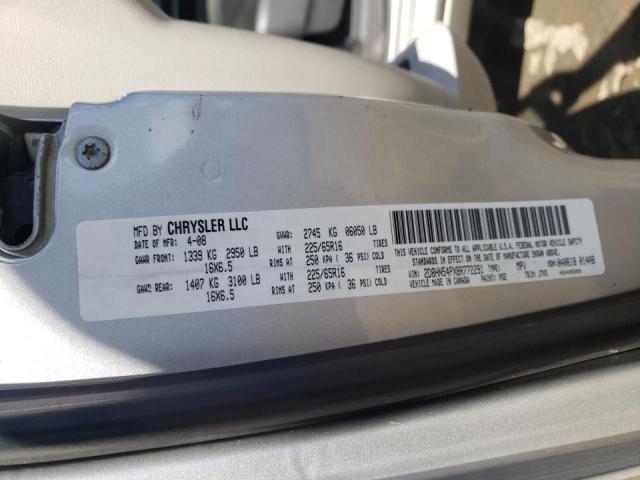 Photo 10 from auction – 2008 DODGE GRAND CARA with VIN 2D8HN54PX8R772291