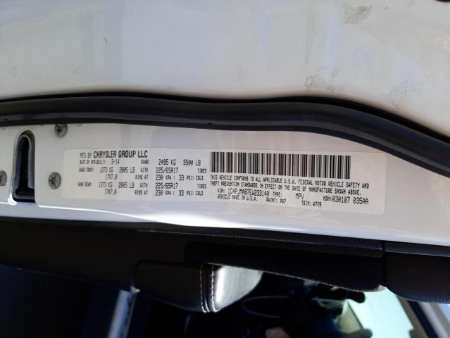 Photo 10 from auction – 2014 JEEP CHEROKEE S with VIN 1C4PJMAB7EW233140
