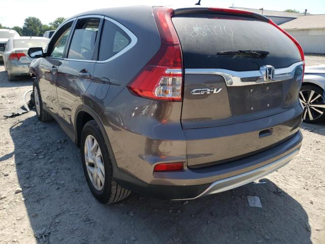 Photo 3 from auction – 2016 HONDA CR-V EX with VIN 2HKRM4H50GH664170