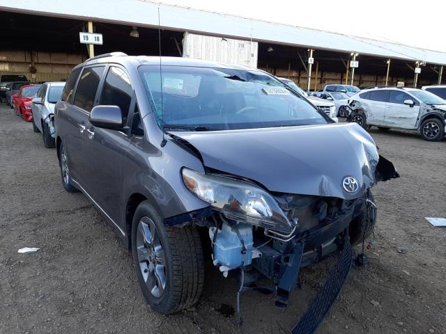TOYOTA SIENNA SPO 2014 with VIN 5TDXK3DC9ES464486 - Photo from auction
