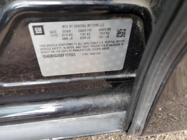 Photo 10 from auction – 2014 BUICK LACROSSE with VIN 1G4GB5G38EF157023