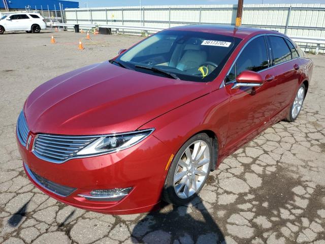 Photo 2 from auction – 2014 LINCOLN MKZ with VIN 3LN6L2GK2ER809605
