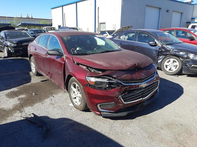 CHEVROLET MALIBU LS 2016 with VIN 1G1ZB5ST5GF330254 - Photo from auction