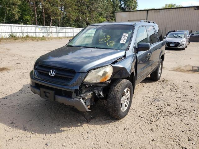 Photo 9 from auction – 2005 HONDA PILOT EXL with VIN 5FNYF18685B046006