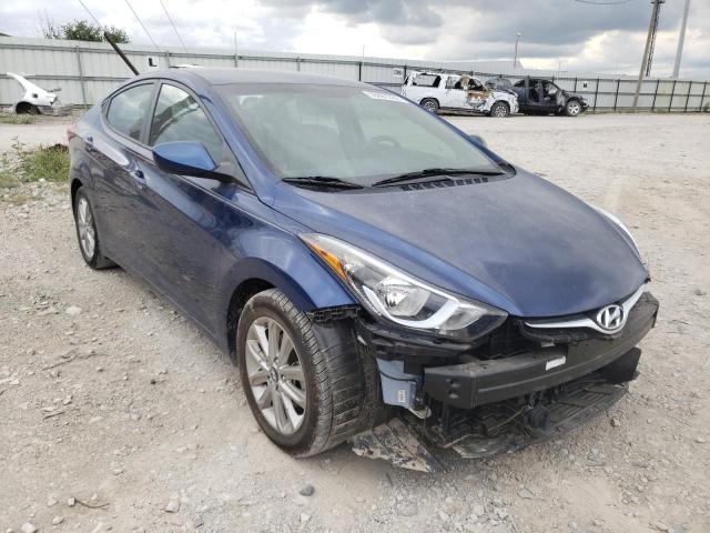 Photo 1 from auction – 2016 HYUNDAI ELANTRA SE with VIN 5NPDH4AE7GH705502