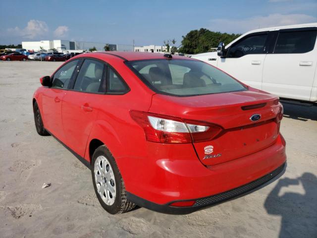 Photo 3 from auction – 2012 FORD FOCUS SE with VIN 1FAHP3F20CL222877