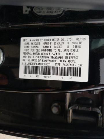 Photo 10 from auction – 2010 ACURA TSX with VIN JH4CU4F64AC000652