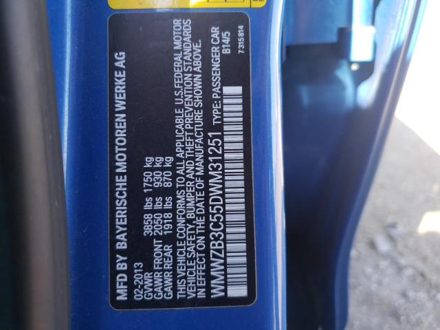 Photo 10 from auction – 2013 MINI COOPER COU with VIN WMWZB3C55DWM31251