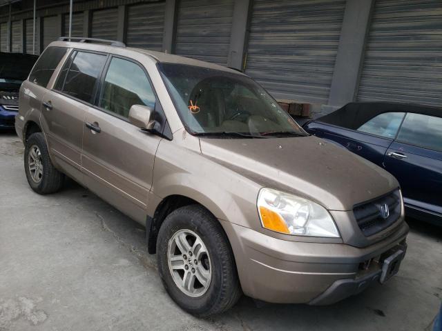 HONDA PILOT EXL 2003 with VIN 2HKYF18613H525267 - Photo from auction