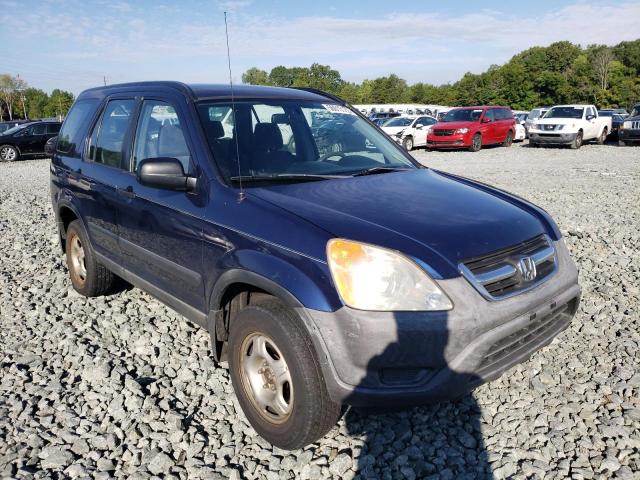 Photo 1 from auction – 2002 HONDA CR-V LX with VIN JHLRD68482C002900