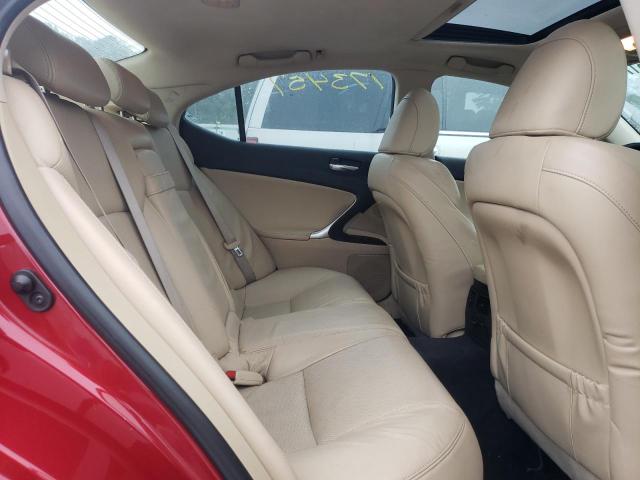 Photo 6 from auction – 2008 LEXUS IS 250 with VIN JTHCK262685022819