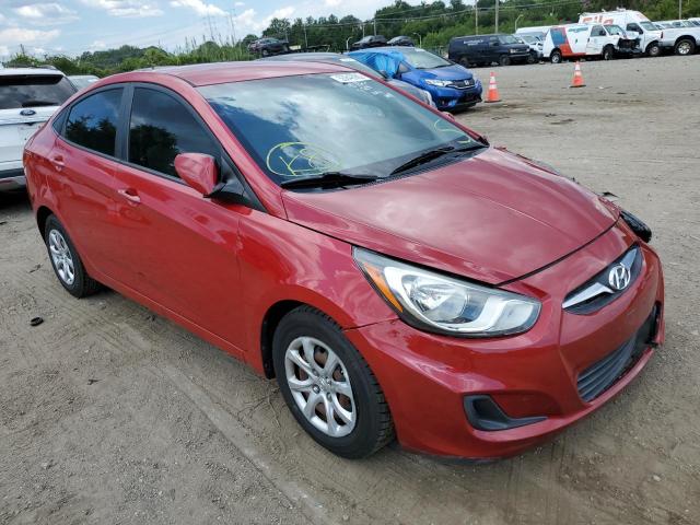 HYUNDAI ACCENT GLS 2014 with VIN KMHCT4AEXEU693788 - Photo from auction
