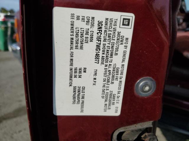 Photo 10 from auction – 1998 CHEVROLET SUBURBAN C with VIN 3GNFC16F7WG146877