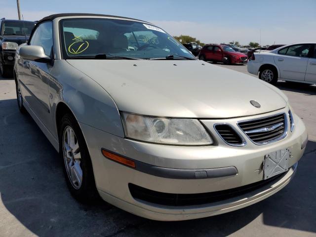 SAAB 9-3 2.0T 2007 with VIN YS3FD79Y176100477 - Photo from auction