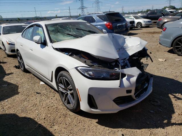 BMW 430I GRAN 2022 with VIN WBA63AV06NFM57106 - Photo from auction