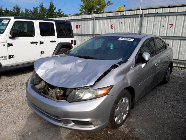Photo 2 from auction – 2012 HONDA CIVIC EX with VIN 19XFB2F87CE005446