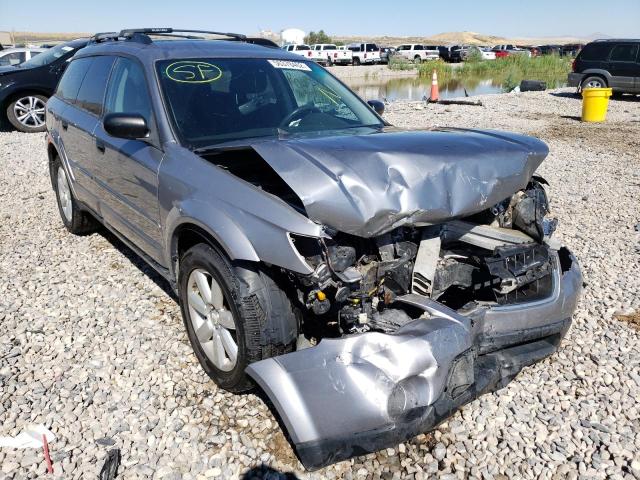 SUBARU OUTBACK 2. 2008 with VIN 4S4BP61CX87360200 - Photo from auction
