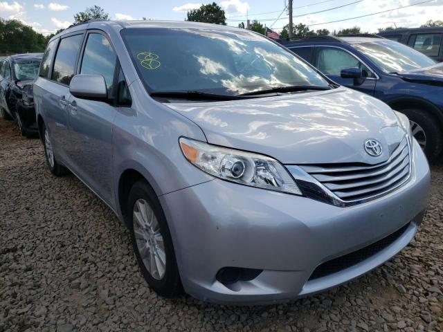 TOYOTA SIENNA LE 2015 with VIN 5TDJK3DC8FS124916 - Photo from auction