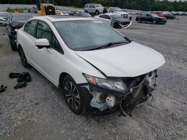 HONDA CIVIC EX 2014 with VIN 19XFB2F82EE000576 - Photo from auction
