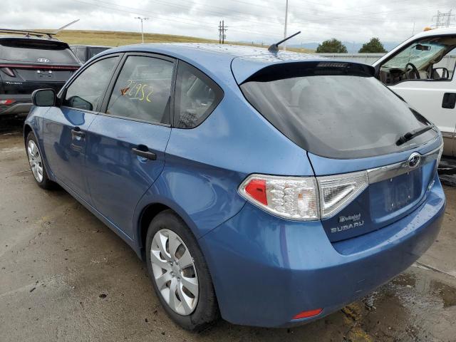 Photo 3 from auction – 2008 SUBARU IMPREZA 2. with VIN JF1GH61668H804318