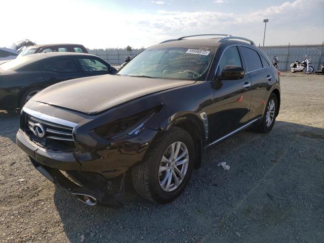 Photo 2 from auction – 2013 INFINITI FX37 with VIN JN8CS1MU5DM140509