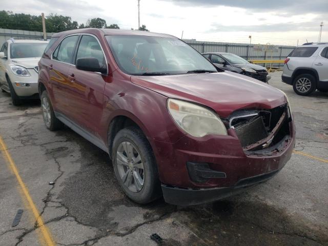 CHEVROLET EQUINOX LS 2010 with VIN 2CNALBEW4A6307826 - Photo from auction