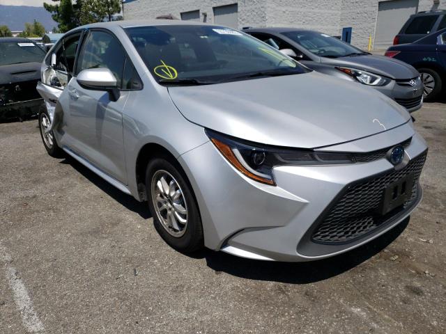 TOYOTA COROLLA LE 2022 with VIN JTDEAMDE7NJ043719 - Photo from auction