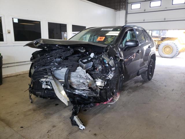 Photo 2 from auction – 2021 TOYOTA RAV4 LE with VIN 2T3F1RFV7MC218146