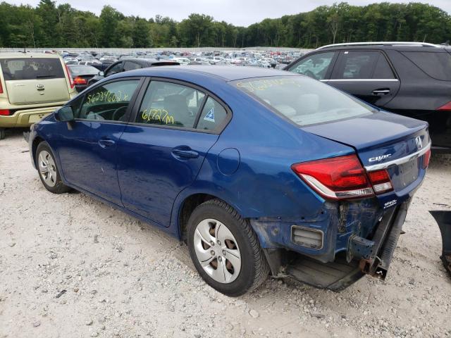 Photo 3 from auction – 2015 HONDA CIVIC LX with VIN 19XFB2F5XFE245360