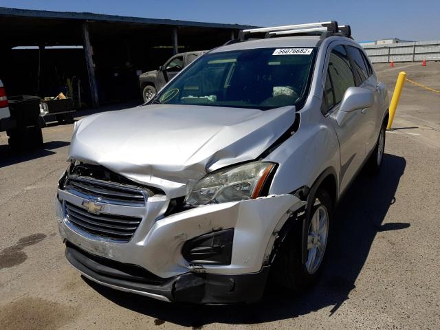 Photo 2 from auction – 2015 CHEVROLET TRAX 1LT with VIN 3GNCJLSB5FL178953