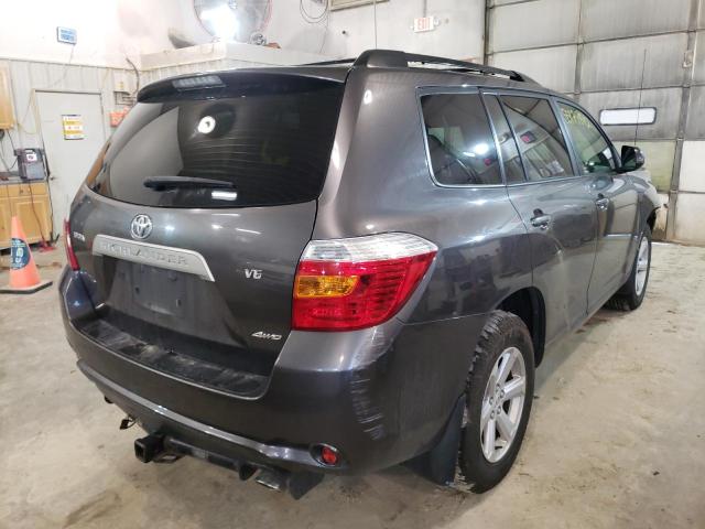 Photo 4 from auction – 2008 TOYOTA HIGHLANDER with VIN JTEES41AX82010707